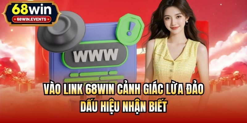 Vào Link 68win Cảnh Giác Lừa Đảo & Dấu Hiệu Nhận Biết
